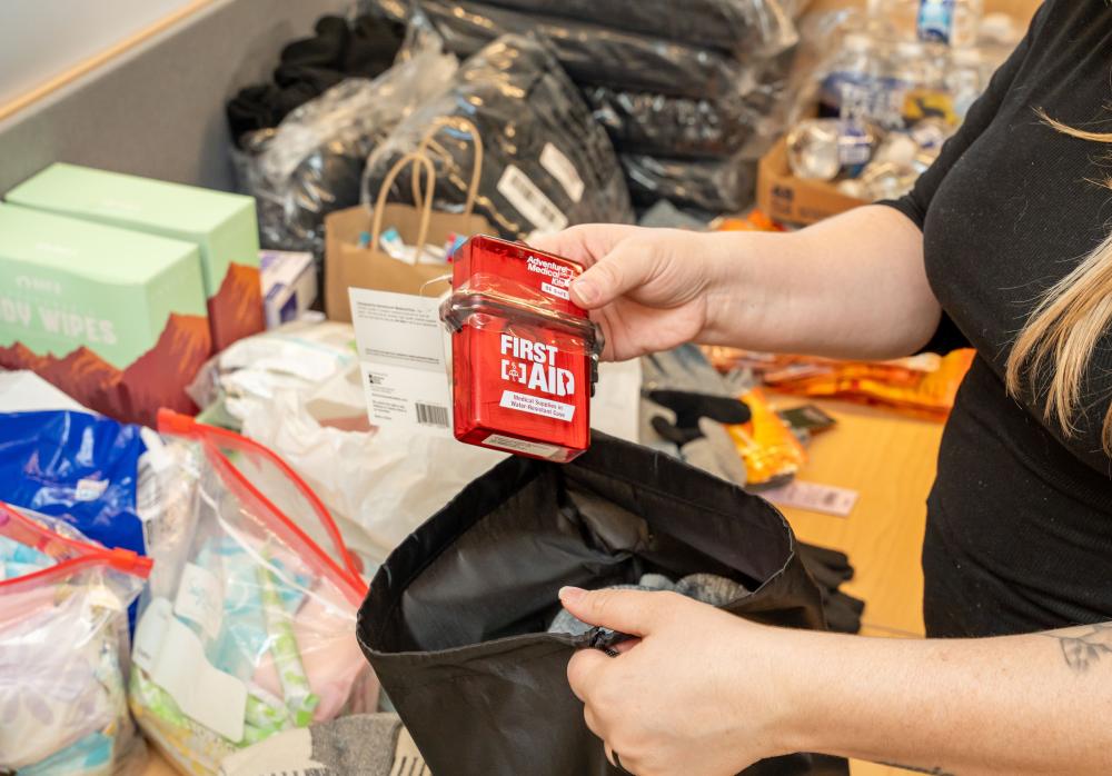 photo of first aid supplies
