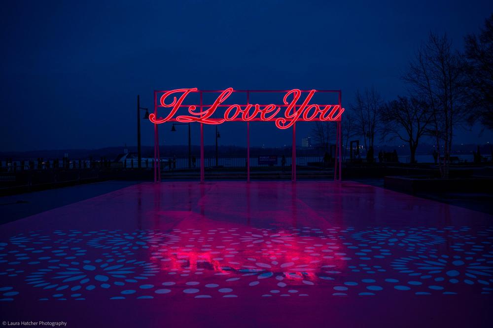 I love You Public Art Site See Installation in 2022
