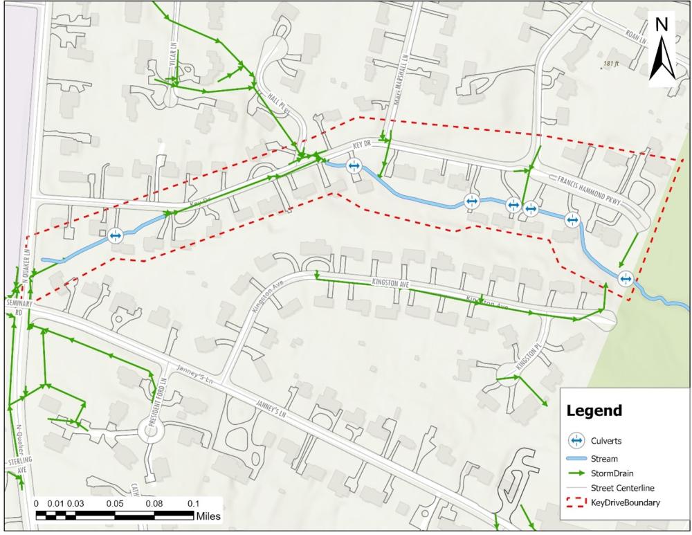 Map of Key Drive Channel