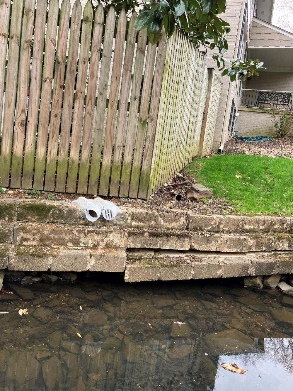 Bed Scour and structural undermining of Channel