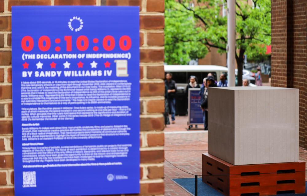10:00 Declaration of Independence Opening