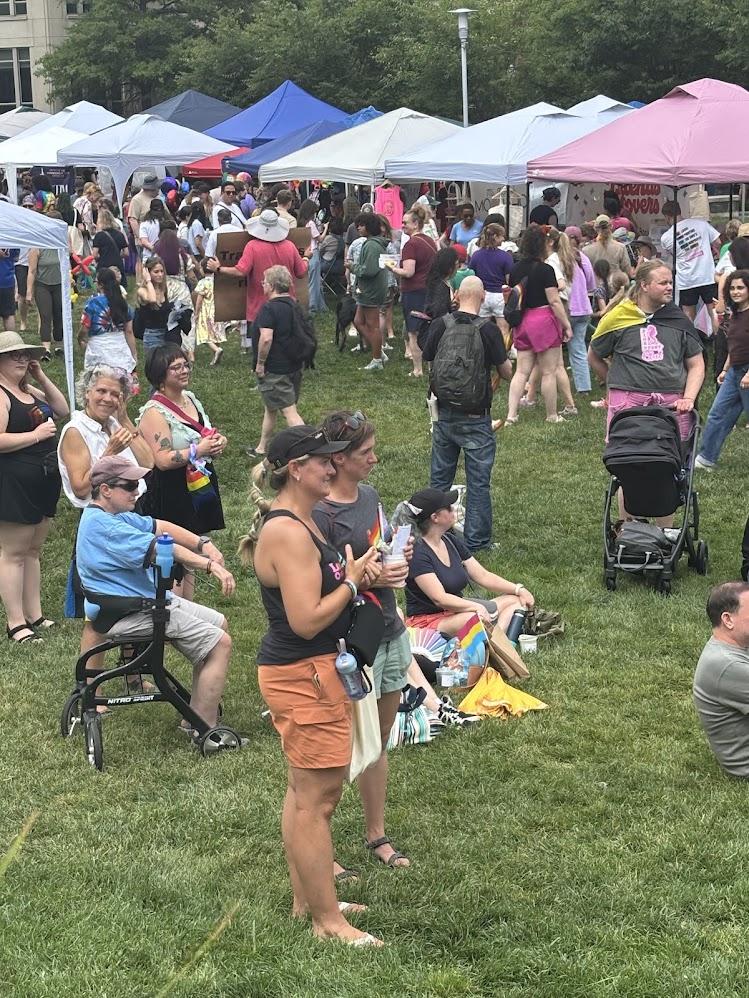 Crowd at Alexandria Pride 2026
