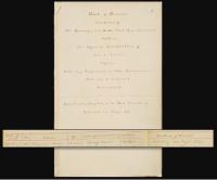 Title Page and detail from Record of Deaths and Burials Among the Freedmen in Alexandria, Virginia (The Gladwin Record), 1863-1869. (Courtesy, The Library of Virginia)