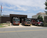 Fire Station 208 is located in the Landmark area of the City, at 175 N. Paxton St.