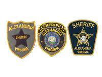 three uniform patches for Sheriff's Office