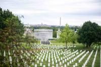 Arlington Cemetery from the house