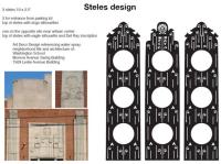 Stele Design and Art Deco Inspiration