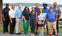 A group shot of ten City officials