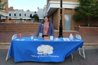 Office of Historic Alexandria tabling at the Old Town Pitstop 