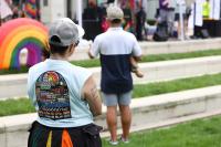 Back of Pride 2026 t-shirt