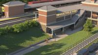 Rendering of Alexandria Station Improvements