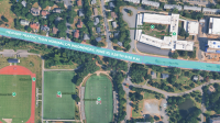 traffic impacts to the 3900 Block of W. Braddock Rd due to event