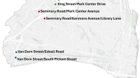 map of intersections