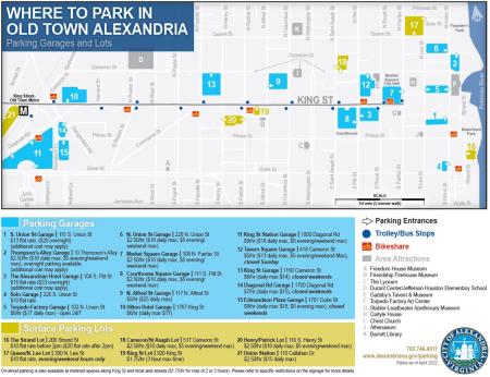 Old Town Parking Map
