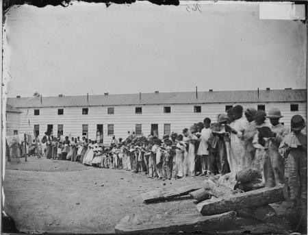 Contraband Barracks school