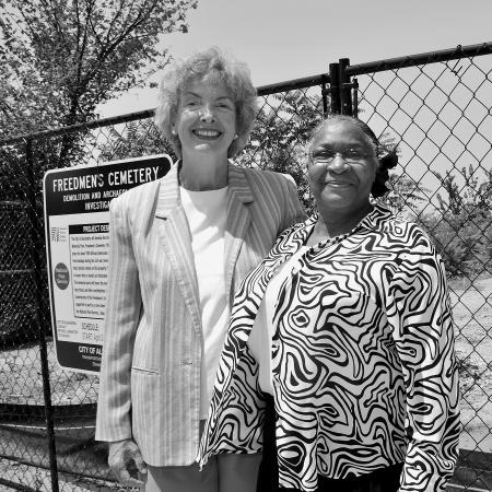 Lillie Finklea and Louise Massoud, Alexandria Living Legends