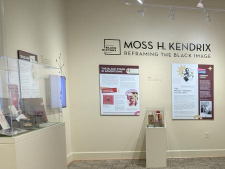 Moss Kendrix exhibit installed at Alexandria Black History Museum