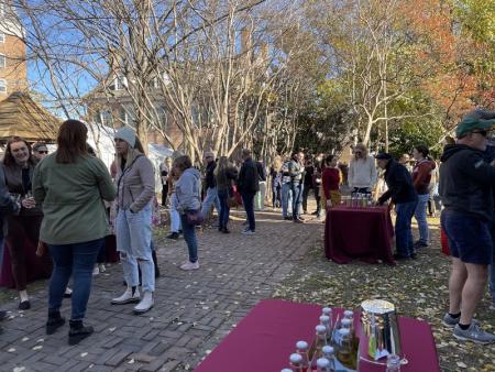 overall view of cider festival