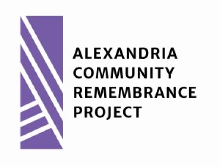 Alexandria Community Remembrance Project logo