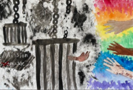 Poster by Ruby Griffis, 5th grader