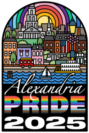 Alexandria Pride 2025 Graphic Image