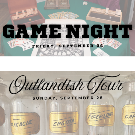 Tavern Game Night and Outlandish Tour