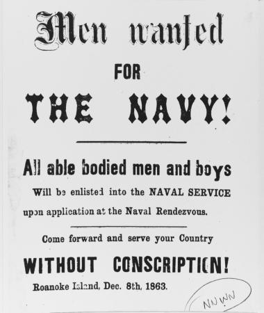 Men wanted for The Navy
