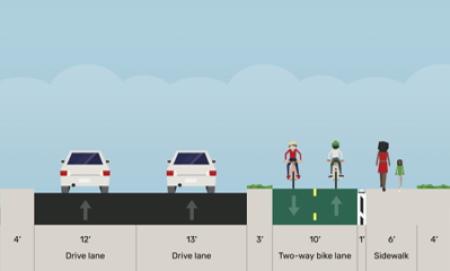 Van Dorn Street Concept 2 graphic