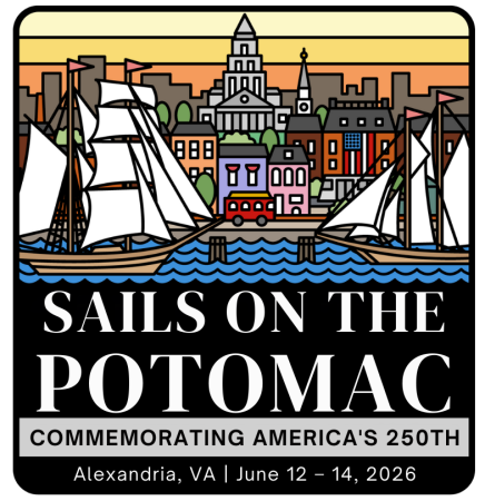 Sales on the Potomac Logo, Commemorating America's 250th