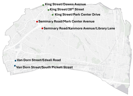 map of intersections