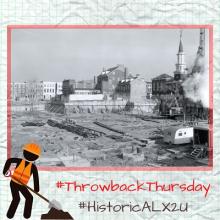 ThrowbackThursday: Tavern Square excavation