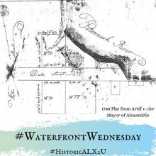 WaterfrontWednesday: 1788 plat from Arell v. the Mayor of Alexandria court case
