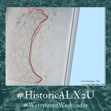 WaterfrontWednesday: map showing historic shorelines