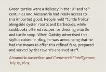  Case Signage, Gadsby's ad for turtle soup