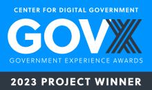 GovX 2023 Experience Winner for Equity Index Map