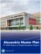 Cover of FY2024 Status of Implementation Reports for the City's Master Plan