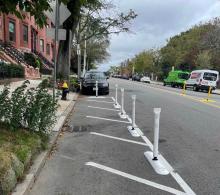 Illustrative image of flexposts.