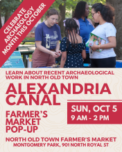 Flyer for Farmer's Market Pop-Up with image of educators and public