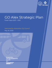 The cover of the Go Alex Strategic Plan 